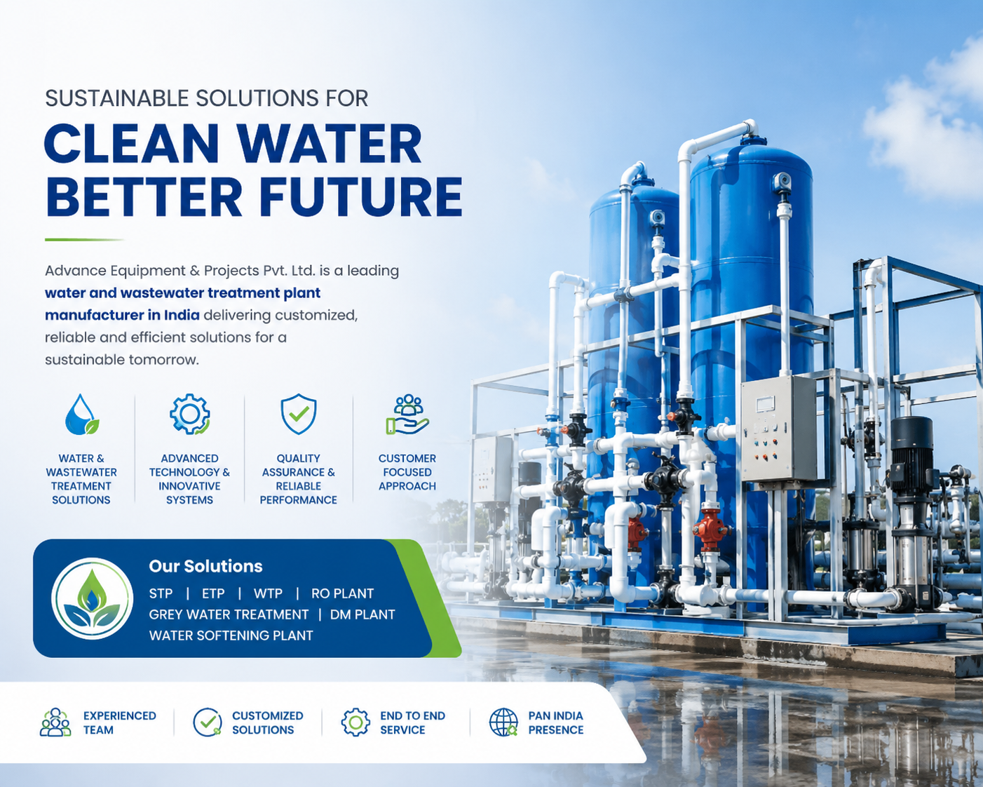Water Treatment plant manufacturer in India,water treatment plant manufacturer supplier in india, water treatment services in sector 8 noida